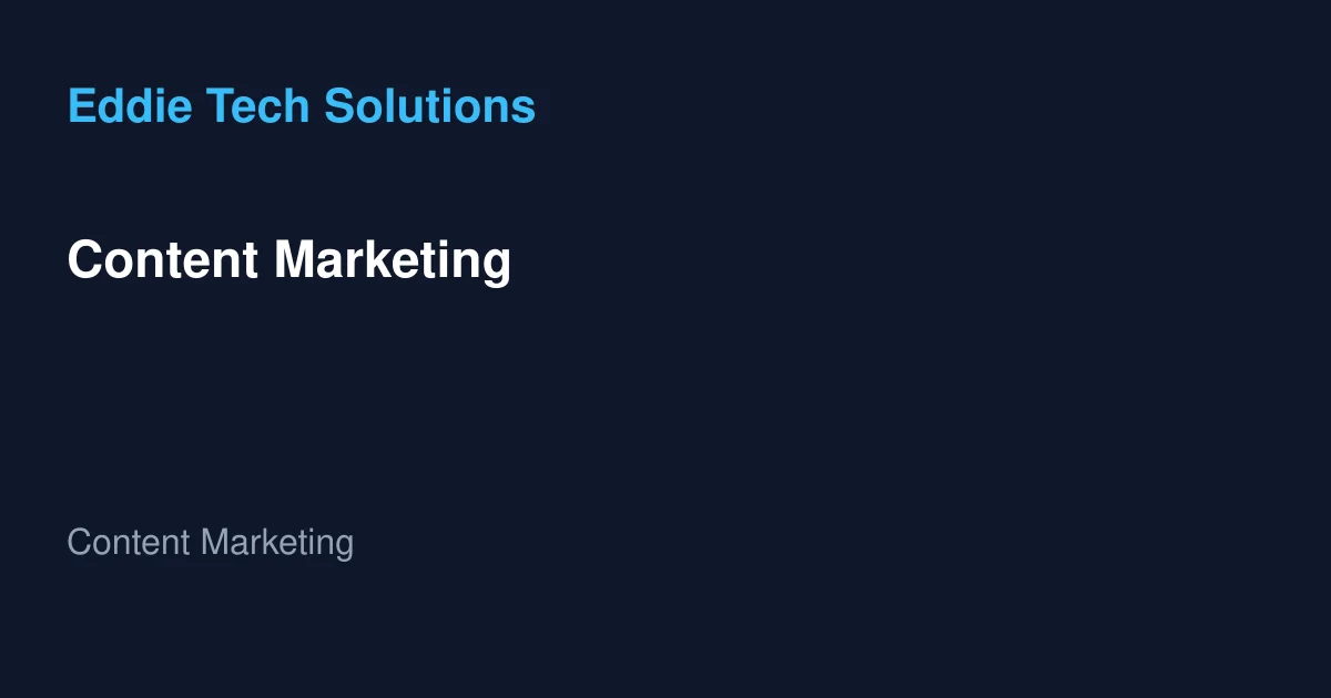 Content Marketing