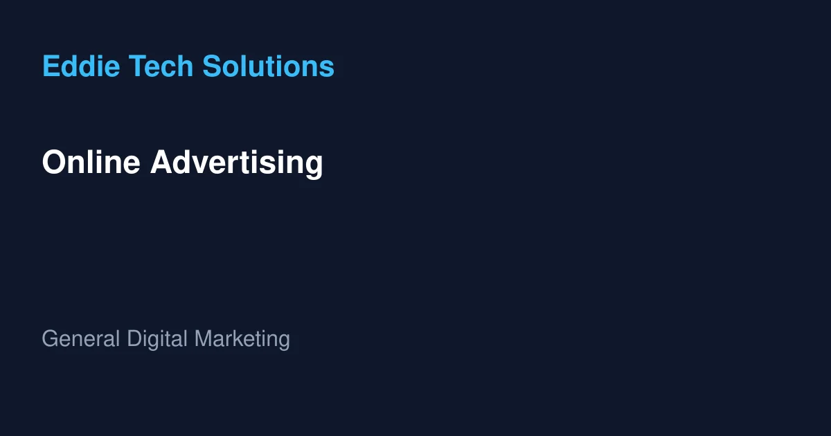 Online Advertising